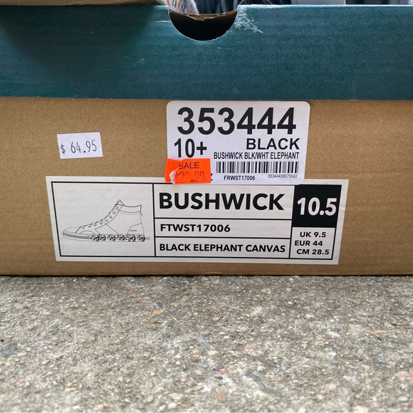 State Footwear Bushwick Black Elephant Canvas Skate shoes - Picture 11 of 11